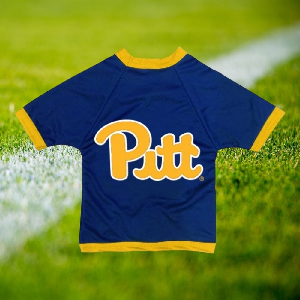 🐾NCAA PITTSBURGH PANTHERS Athletic Mesh Dog Jersey, XL